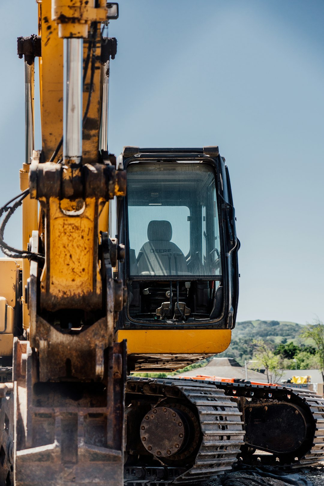 Mastering the First Impression: Your intriguing post title goes here a-yellow-and-black-construction-vehicle-on-a-dirt-road-xvfjgebfexu